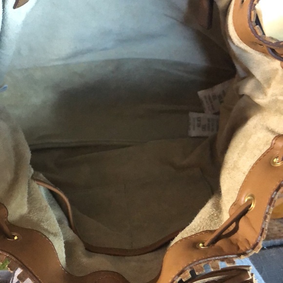 Anya Hindmarch Suede camel handbag - Picture 10 of 14